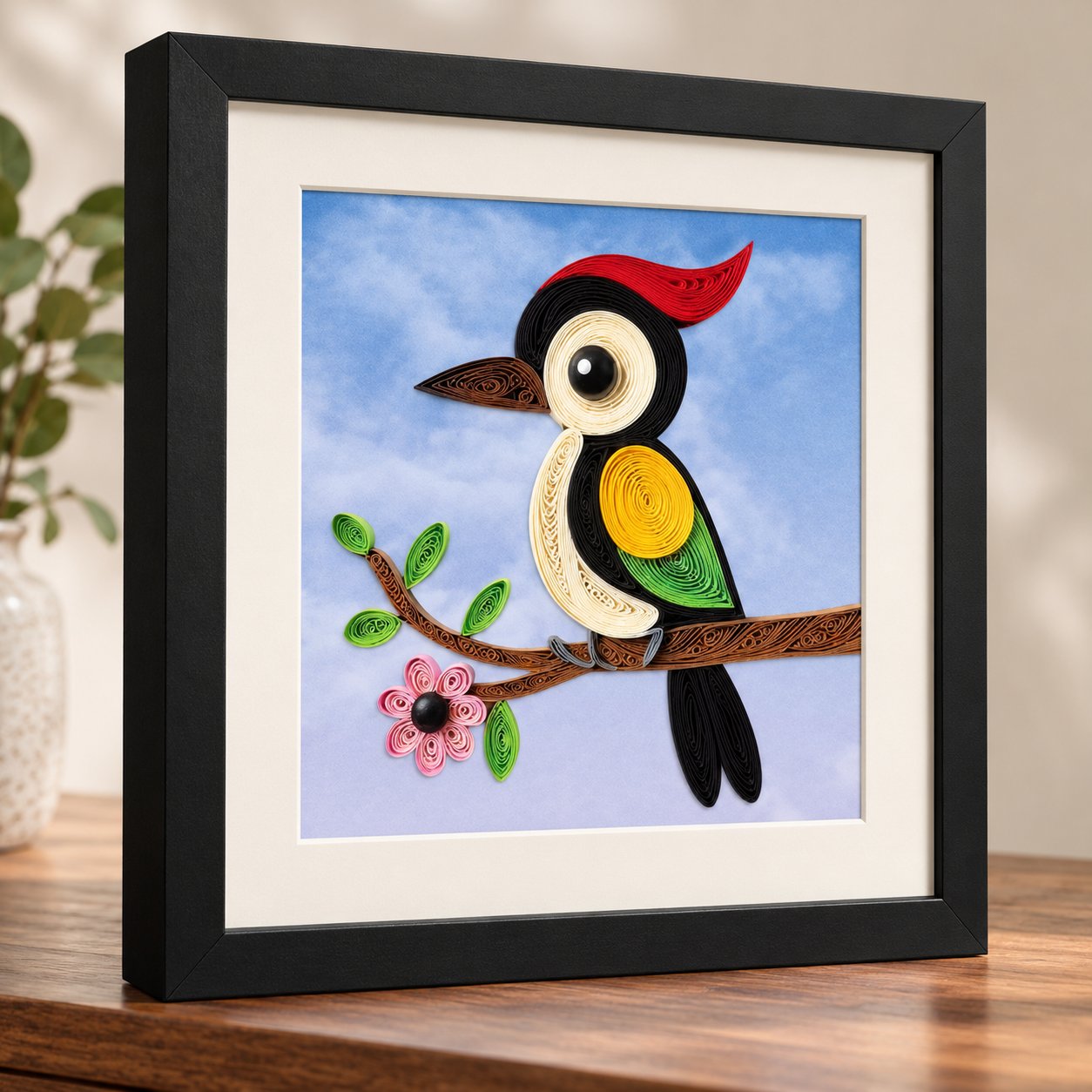 Little Woodland Chirper – A Colorful Bird — photo 4