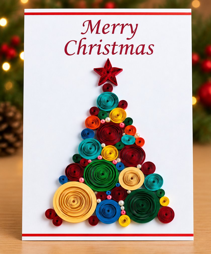 Festive Spiral Tree