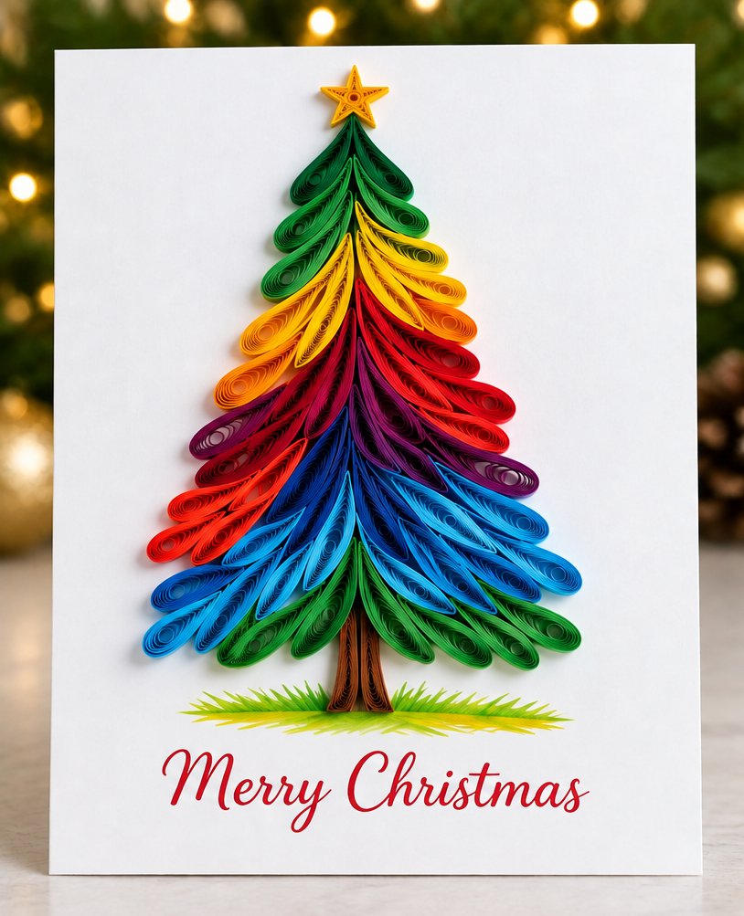 Rainbow Christmas Tree