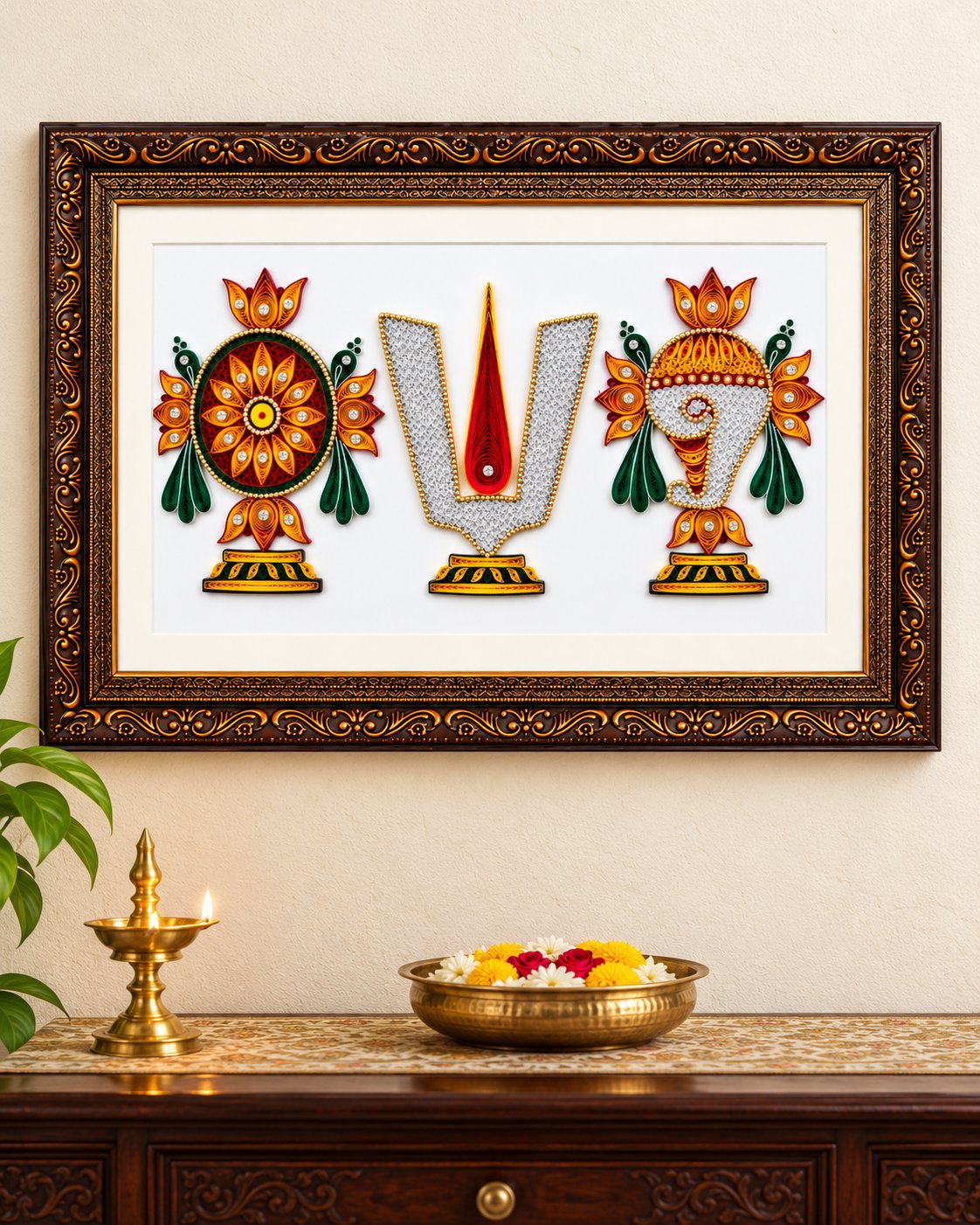 Thirunamam with Sangu & Chakram — photo 2