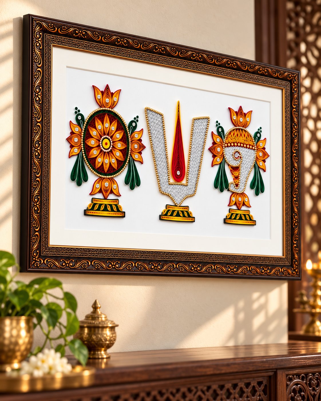 Thirunamam with Sangu & Chakram — photo 4