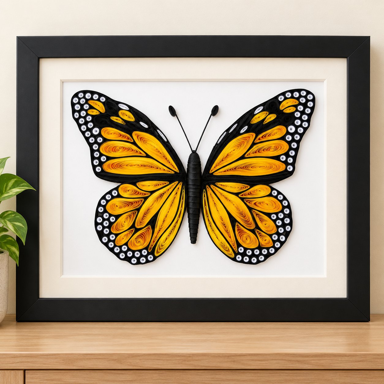 Golden Monarch – Wings of Elegance.