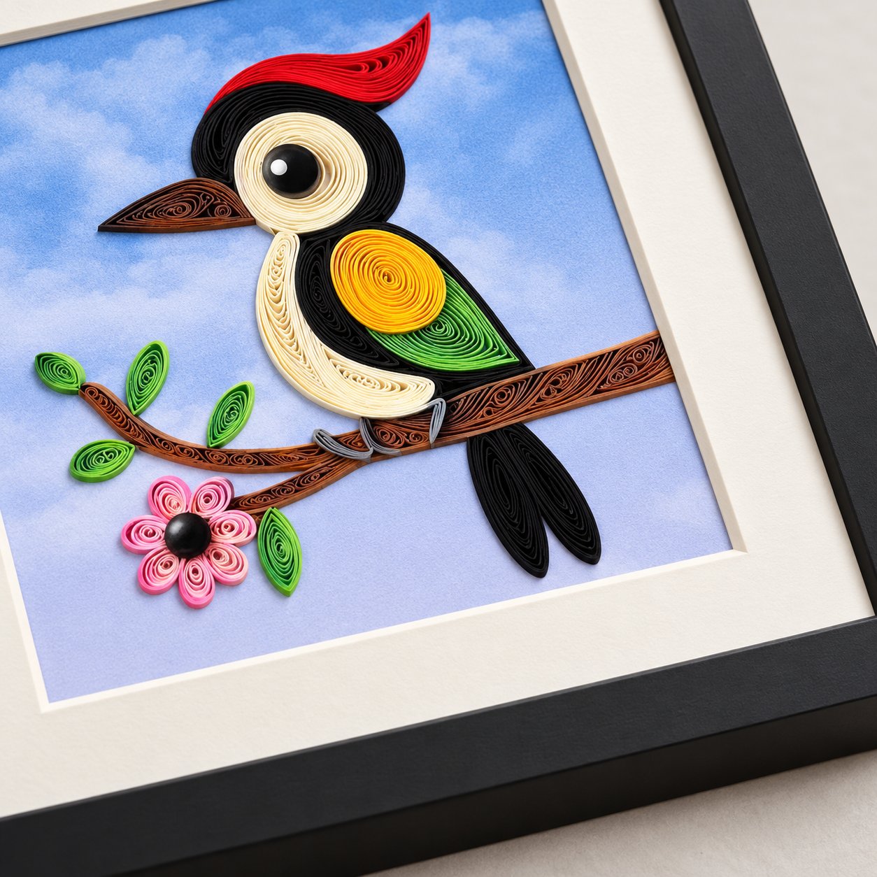 Little Woodland Chirper – A Colorful Bird — photo 2