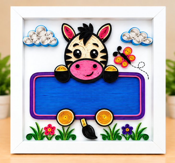 Little Wonders – Playful Zebra