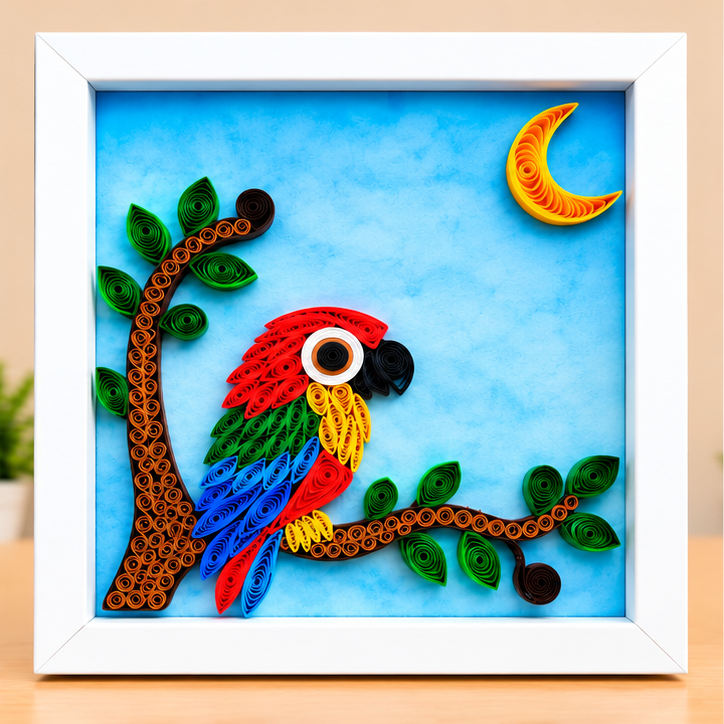 Little Wonders – Tropical Parrot